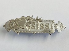 ANTIQUE STERLING SILVER SISSIE