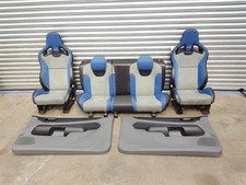 2007-2011 MK2 FORD FOCUS RS FULL INTERIOR RECARO BUCKET SEATS 3 DOOR HATCHBACK