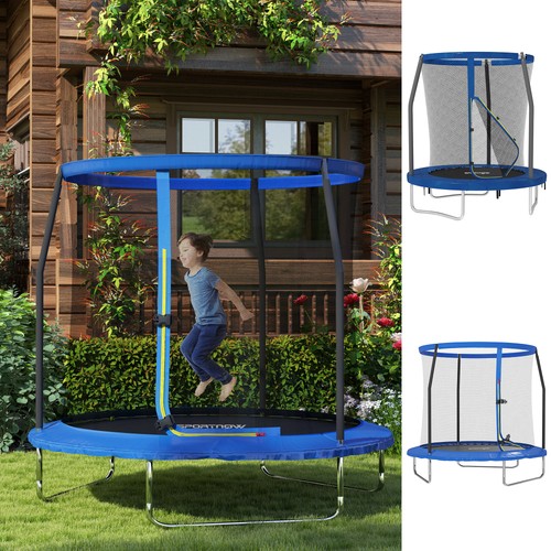 Outdoor trampoline with safety - trampoline,