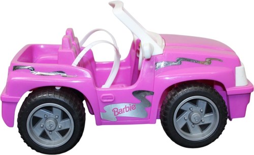 Mattel barbie pink - pink, jeep