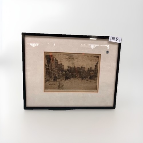 Philip pimlott signed etching - pimlott,