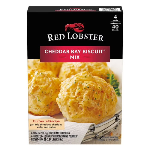 Red lobster cheddar bay - red,