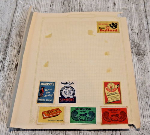 Superb vintage matchbox - matchbox, labels