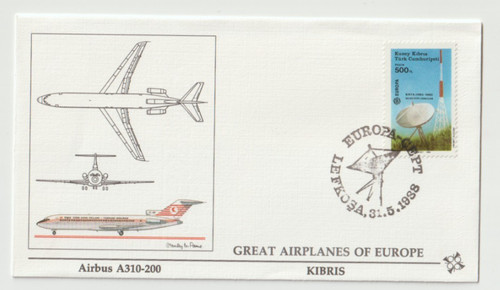 1988 kibris fdc - kibris,