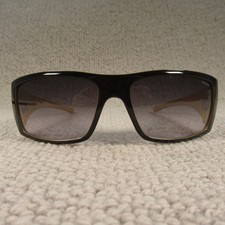 Police Sunglasses S1594 Black Square Wrap Eyewear Spectacles