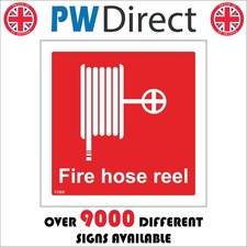 SIGN Fire Hose Reel Forecourt