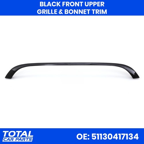 Black upper radiator - upper, grille