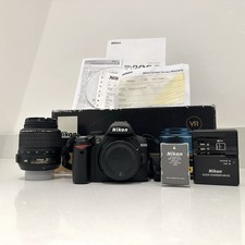 MINT Nikon D3000 DSLR Camera 10.2MP + 18-55mm f/3.5-5.6G VR Lens Kit - Tested