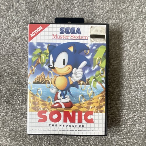 Sonic the hedgehog sega master - sega,