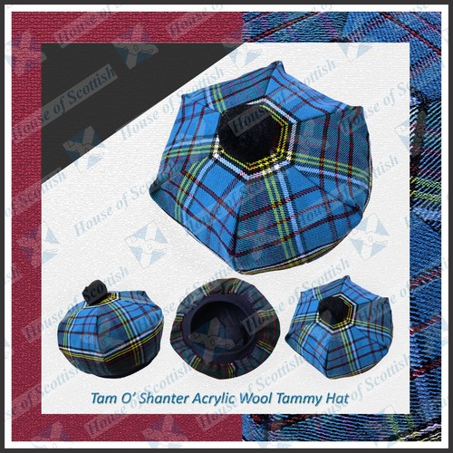 Anderson tartan tam shanter - tam,