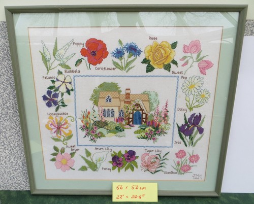Framed tapestry picture - tapestry,