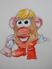 Original Pen & Ink Watercolour