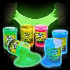 Glow in the Dark Slime 6 Pack