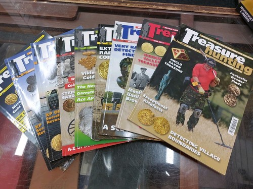 Treasure hunting magazine - hunting,