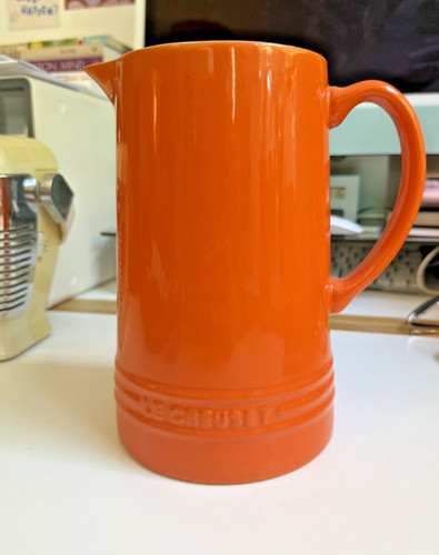 Creuset volcanic orange - le,