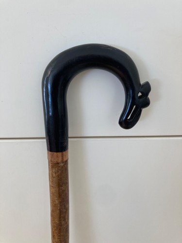 Buffalo horn crook handle - buffalo,