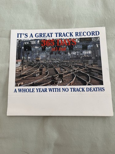 Vintage railtrack 1994 track - railtrack,