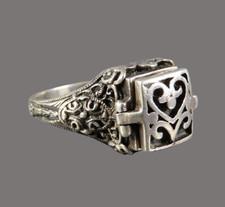 Vintage STERLING SILVER POISON