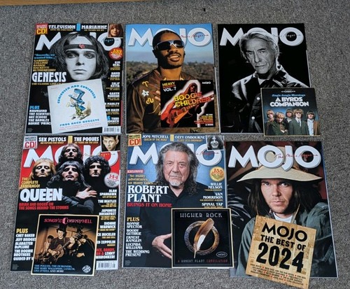 Mojo magazine job lot 6 - lot,
