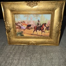Vintage Mini Ornate Horse &