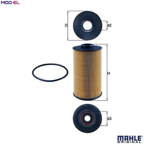 Oil filter 152 for - ox, 152/1d