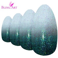 2 pack False Nails Bling Art
