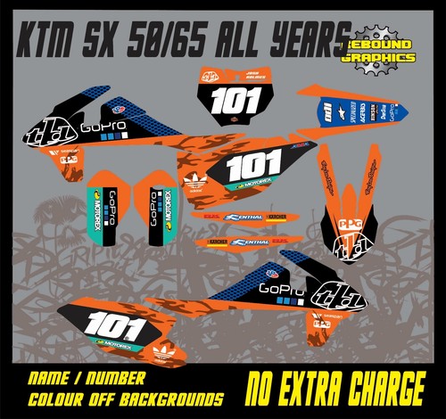 Ktm motorcross graphics - ktm,