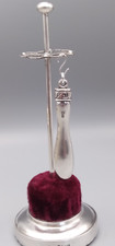 Antique Solid Silver Pendant - Birmingham 1919  (G)