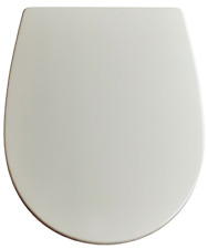 Luxury Plastic Soft Close Seat in Ivory for Ideal Std Studio/Sophie/Tulip, etc 