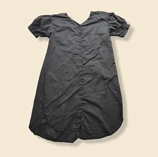 Women's W Closet Japanese Black Shirt Dress Size Large