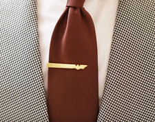 Silver Metal Tie Clip Holder