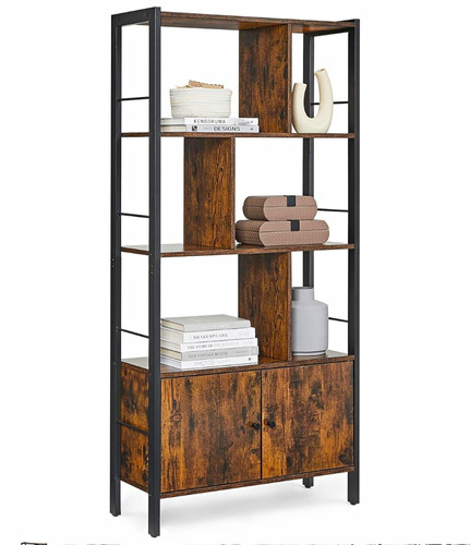 Vasagle industrial bookcase - vasagle,