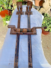 Vintage steel garage door