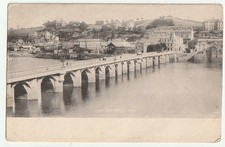 1904 postcard Bideford Bridge published by FF&Co as A3080 Devon