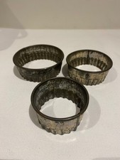 Vintage Metal Cookie Cutters 