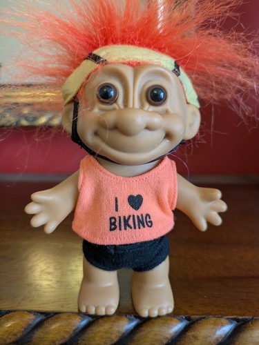 Vintage russ troll doll figure - vintage,