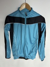 Spiro Cycling Jersey Performance Long Sleeve | Ladies | Blue/Black | Size 12 New