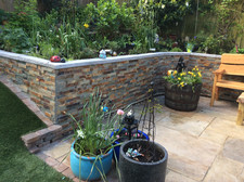 Splitface Multicolour Slate Mosaic sample (approx 10x10cm off-cut )