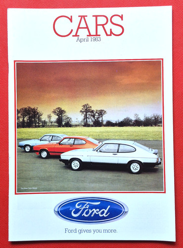 1983 ford cars brochure fiesta - 1983,