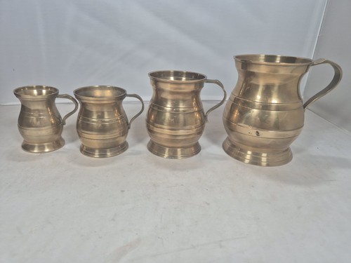 Set vintage brass - 4,