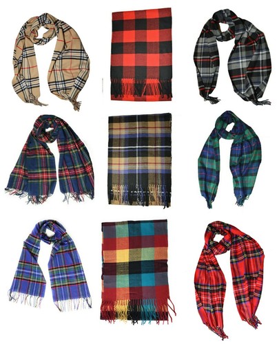 Nice cashmere feel tartan - feel,