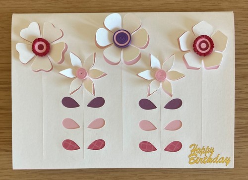 Handmade quilled designed - quilled,