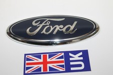 FOR FORD FOCUS FRONT BUMPER GRILL OVAL BADGE 2011-15  175mm X 70mm