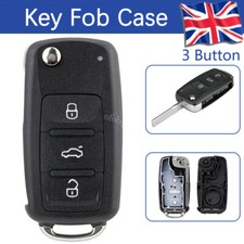 for Seat Altea Ibiza Leon Mii  2009-2016 Flip Car Remote Key Fob Shell 3 Buttons