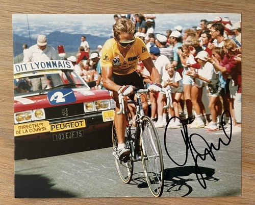 Greg lemond hand signed 10x8 - greg,