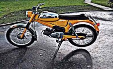 A4 Photo Motorbike puch vz50