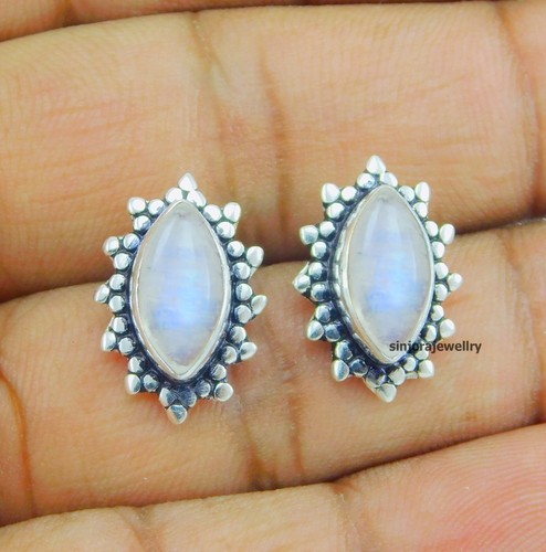 Rainbow moonstone 925 sterling - rainbow,