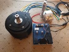10kW BLDC motor boat conversion kit with throttle control and programming cable