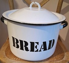 Large Vintage Tin + Lid Retro