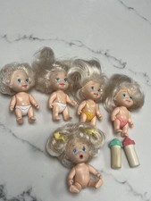 Vintage Tyco Quints Doll Bundle 1990s Playful Dolls And Bottle